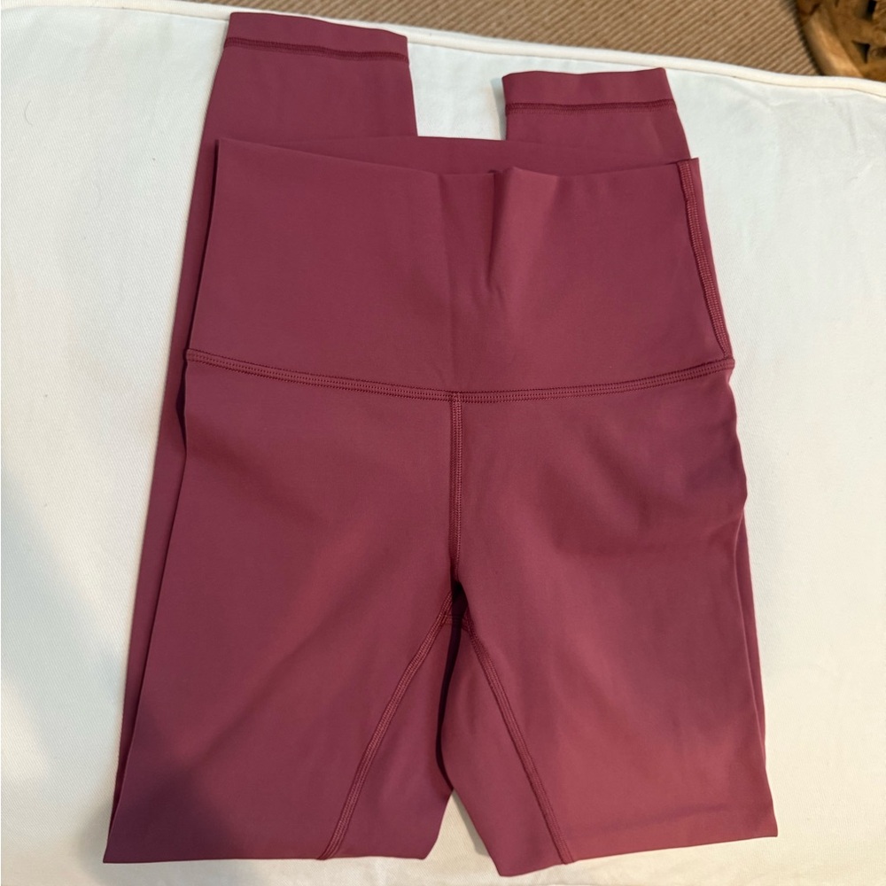 Lululemon Wunder Under High Rise Legging - Merlot - Picture 4 of 6
